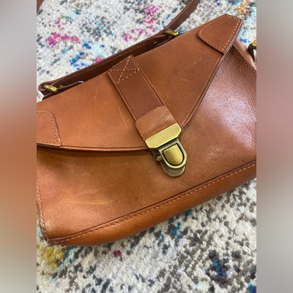 Madewell Brown leather Crossbody Bag - Picture 2 of 9